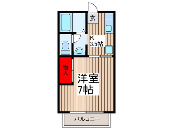 ノーベンバー・ヒルズの物件間取画像